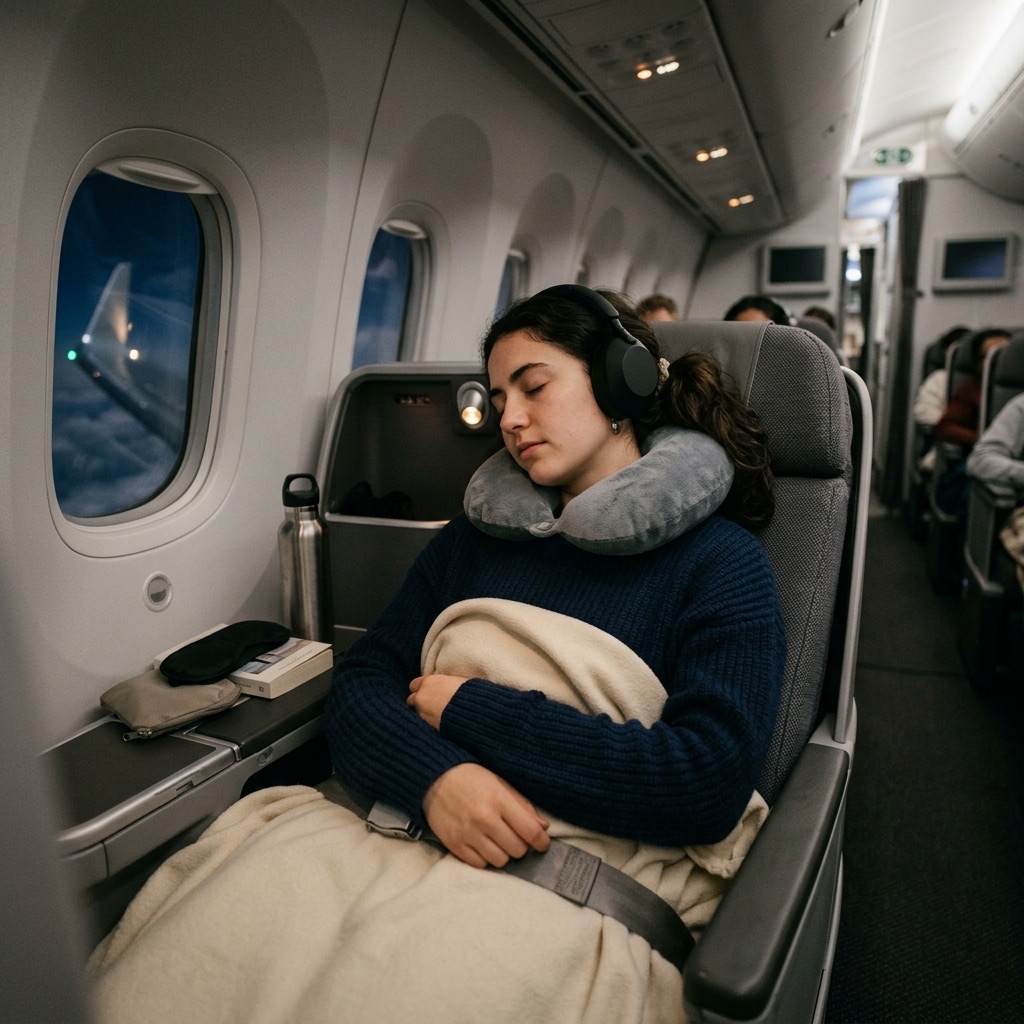 Cómo sobrevivir a un vuelo largo