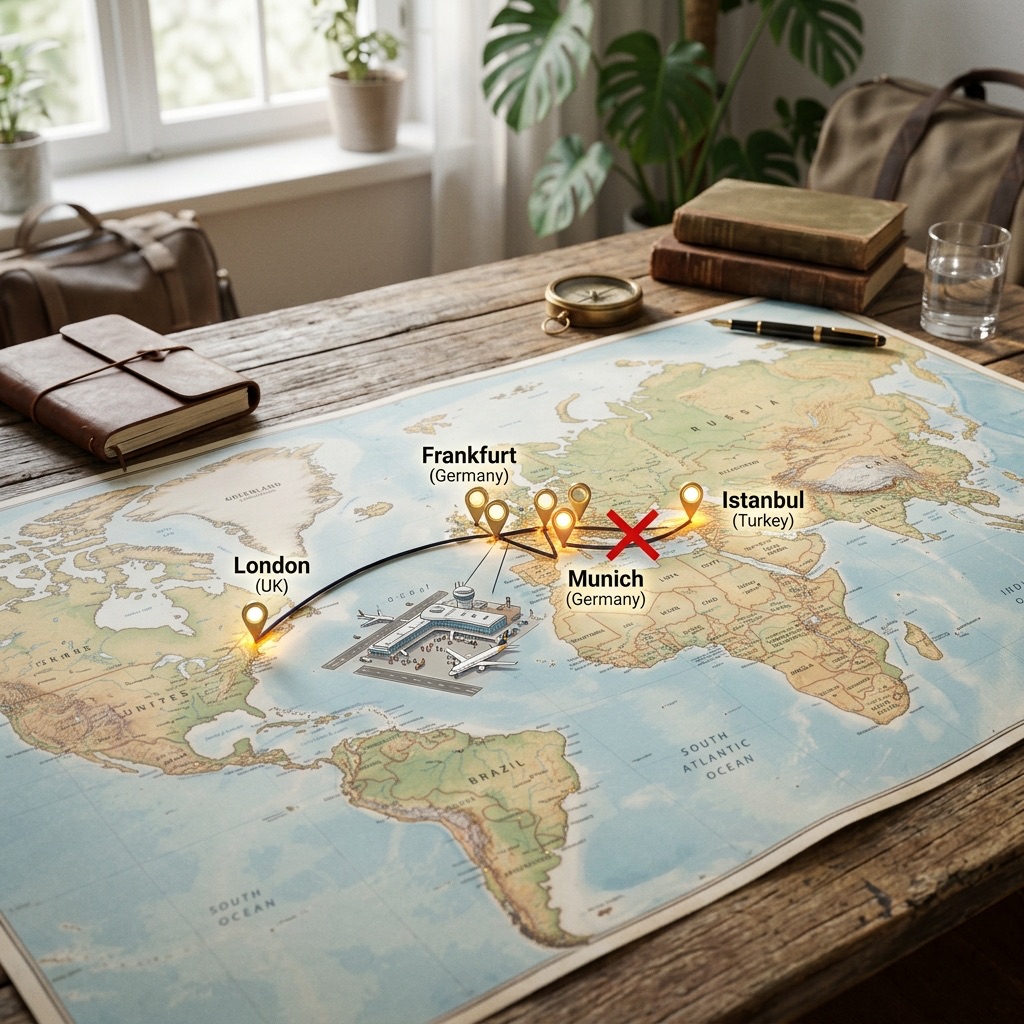 Truco de la ciudad oculta (hidden city ticketing)