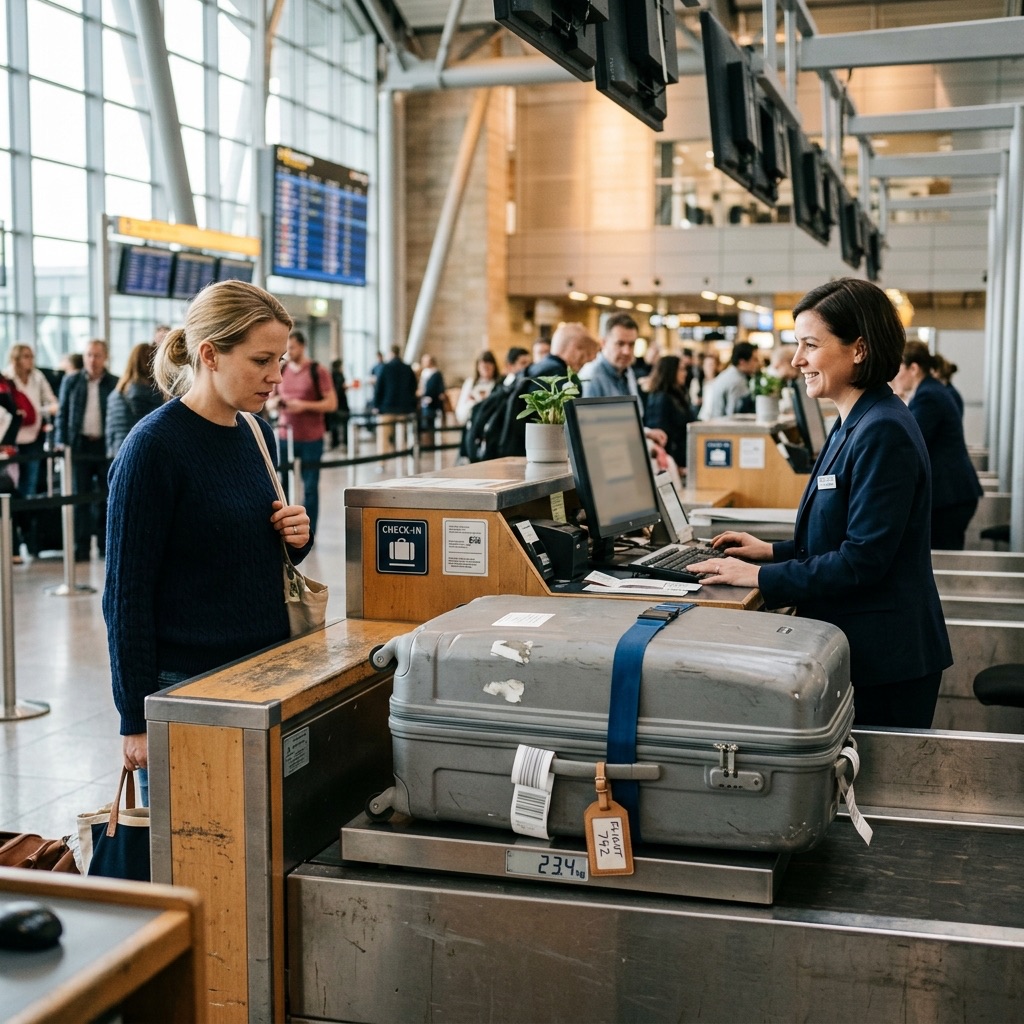 Mochila de viaje compacta como equipaje de mano