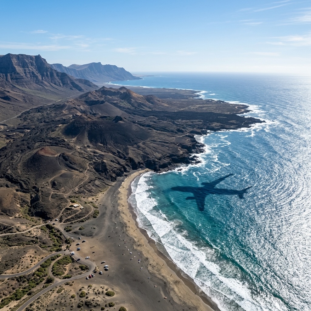 Playa paradisíaca de las Islas Canarias